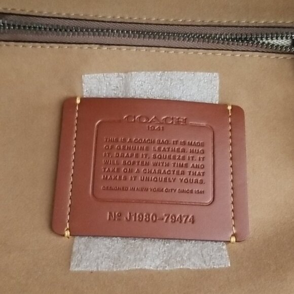 New Coach 1941Troupe Colorblock Tote Bag - Picture 8 of 9